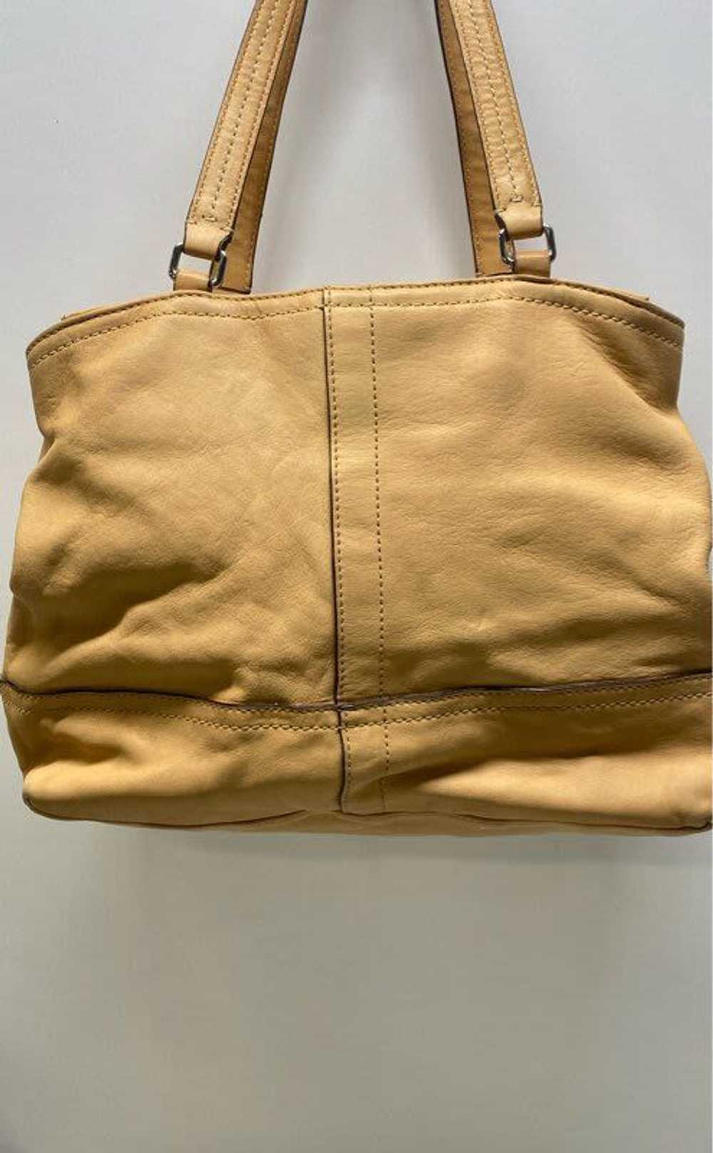 Coach Leather Shoulder Bag Tan - image 2