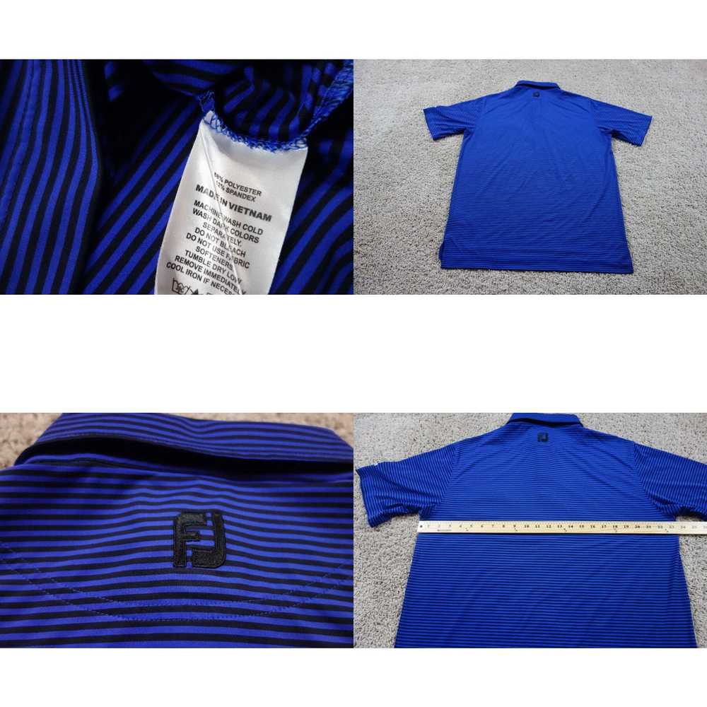 Footjoy Footjoy Polo Shirt Mens Large Blue Short … - image 4