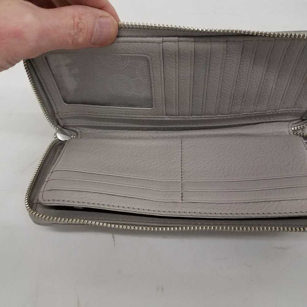 Michael Kors Grey Leather Wallet - image 3