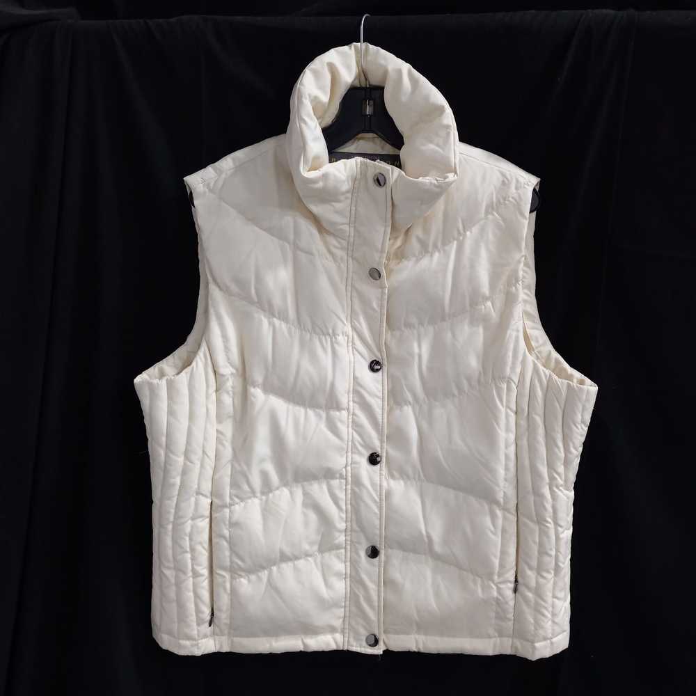 Kenneth Cole Reaction Women's Goose Down Vest Siz… - image 1