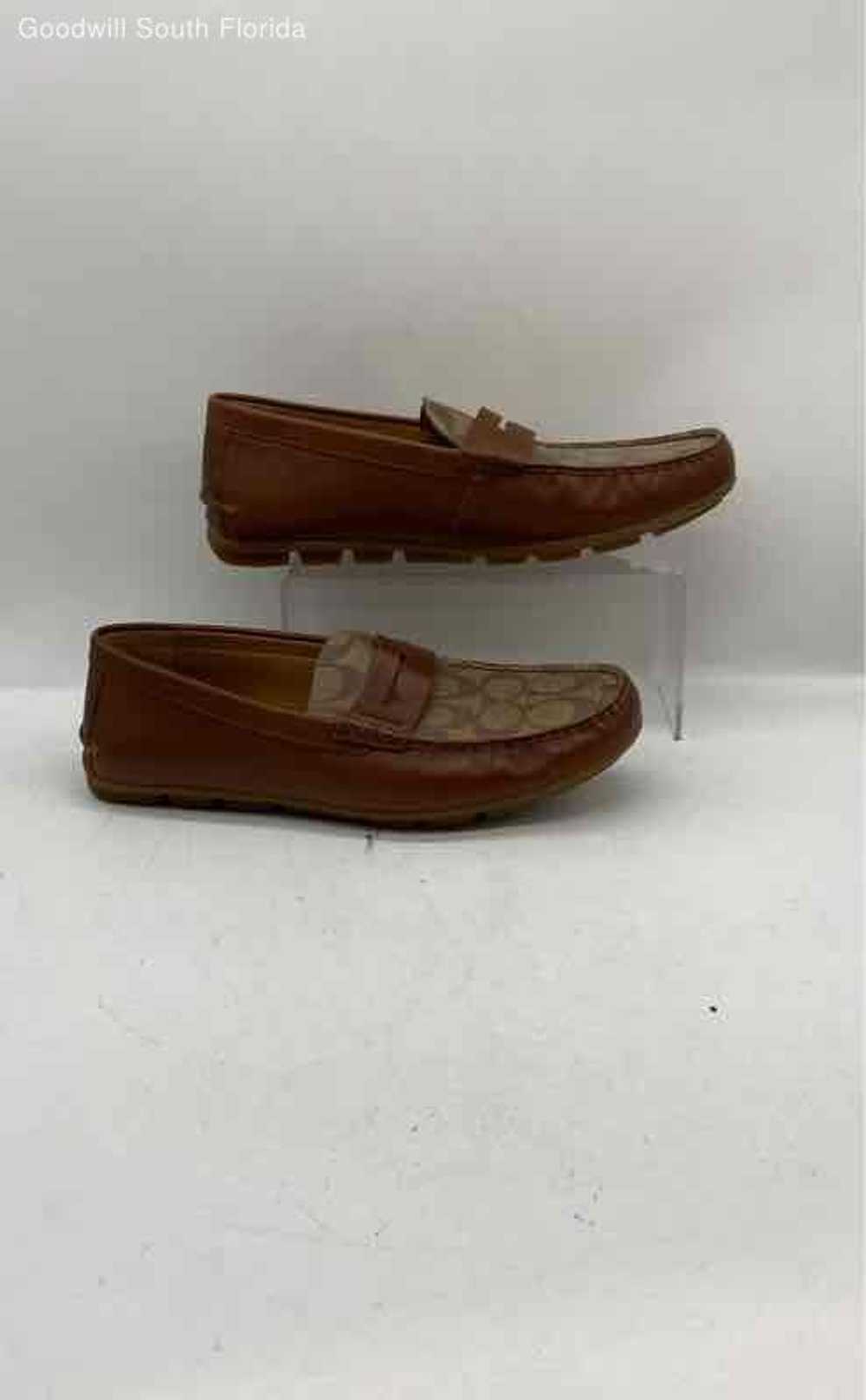 Coach Mens Brown Shoes Size 9.5 - image 2