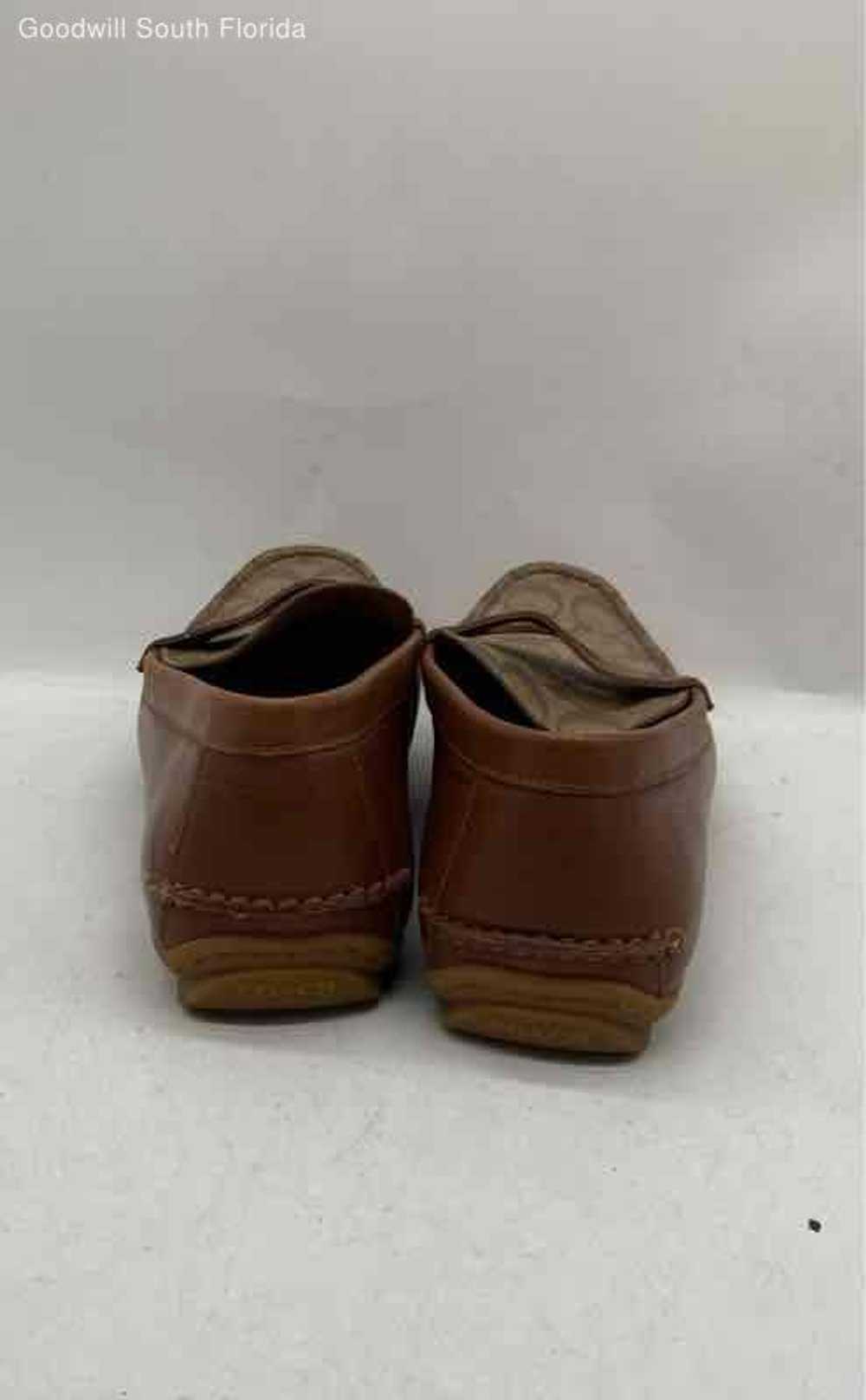 Coach Mens Brown Shoes Size 9.5 - image 4