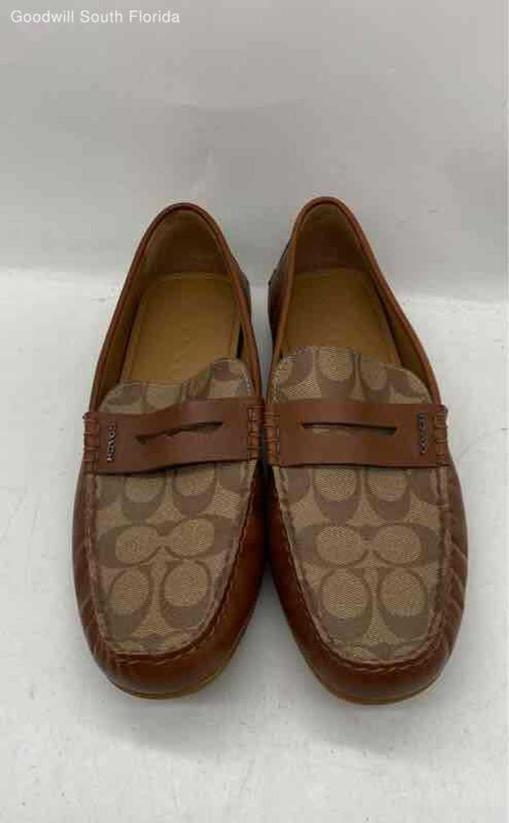 Coach Mens Brown Shoes Size 9.5 - image 5
