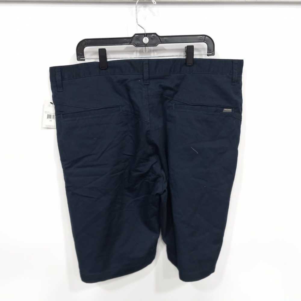 Volcom Navy Blue Vmonty Stretch Shorts Men's Size… - image 2