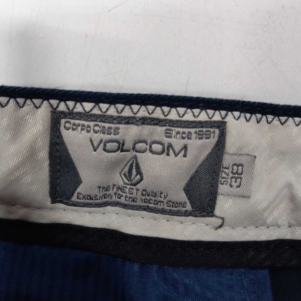 Volcom Navy Blue Vmonty Stretch Shorts Men's Size… - image 4