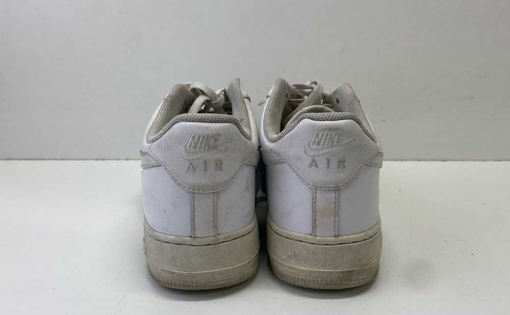 Nike Air Force 1 White Athletic Shoe Men 11 - image 4
