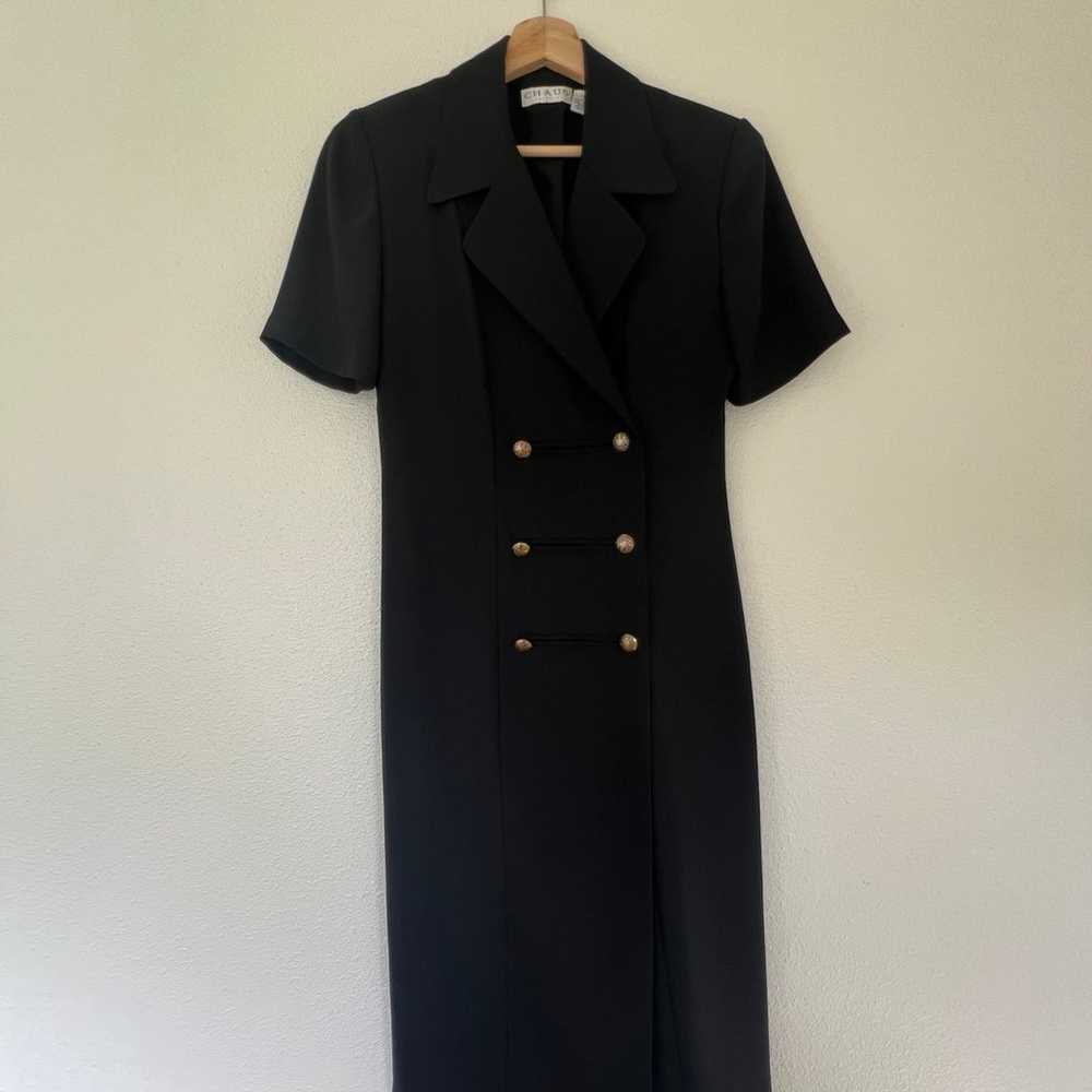Vintage Double Breasted Midi Dress - image 3