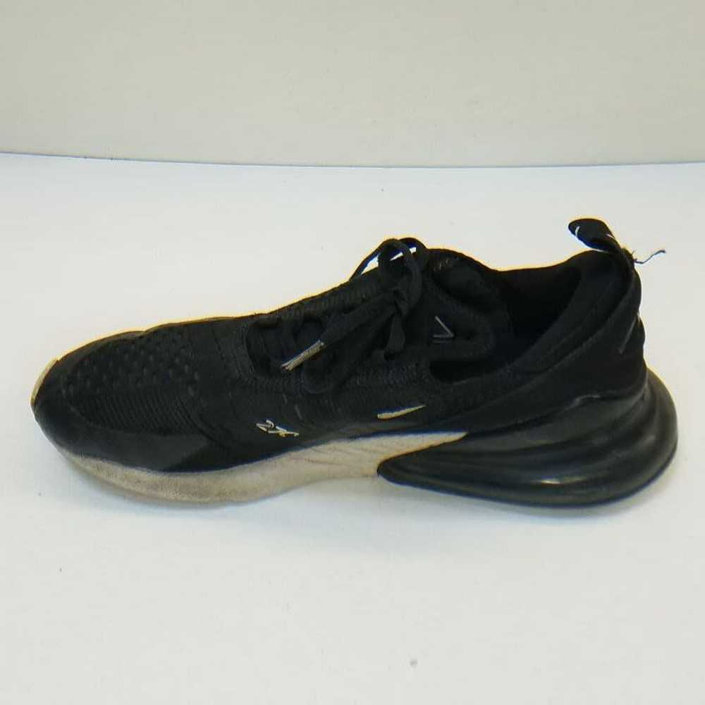 Nike Air Max 270 Black Athletic Shoe Men 6Y - image 2