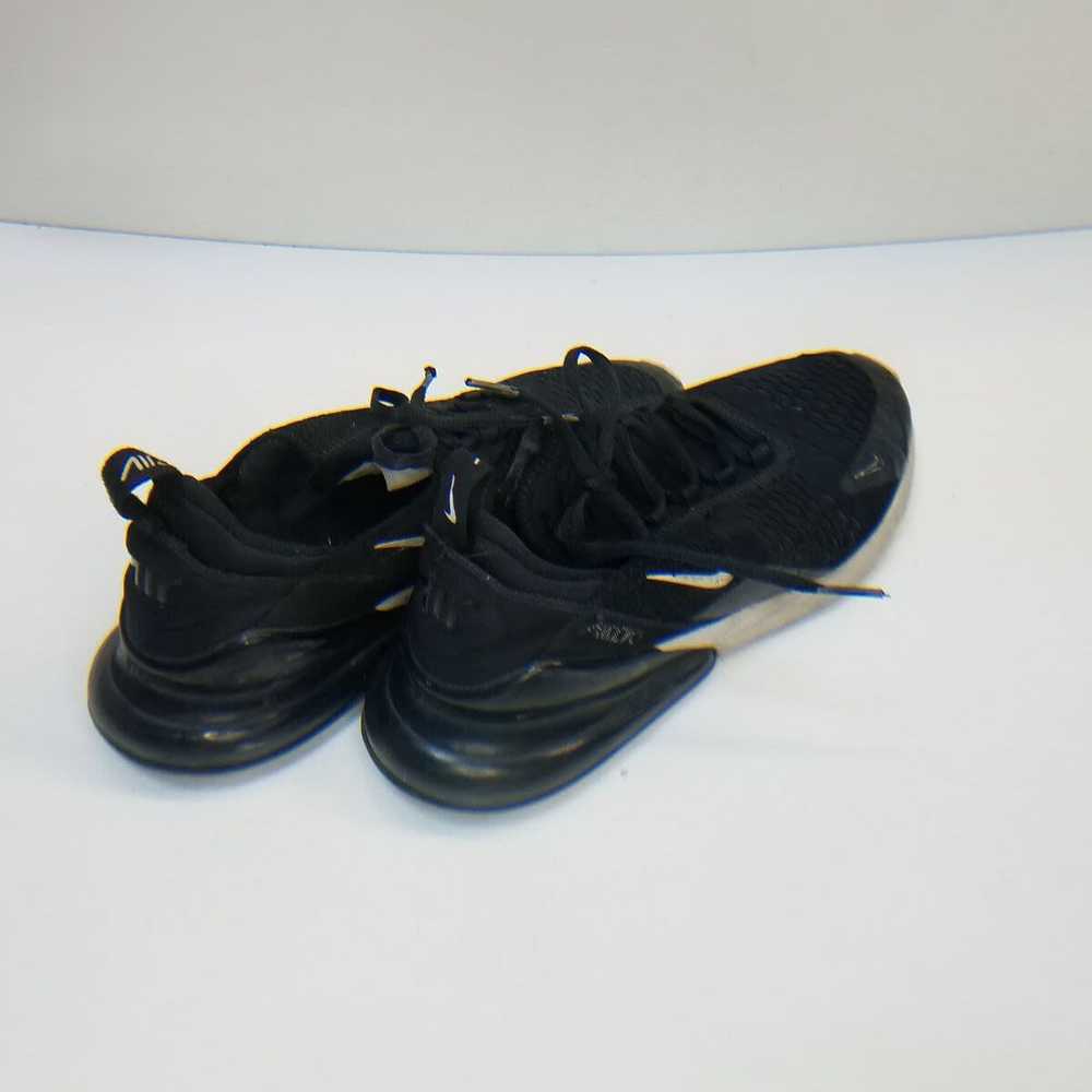 Nike Air Max 270 Black Athletic Shoe Men 6Y - image 3