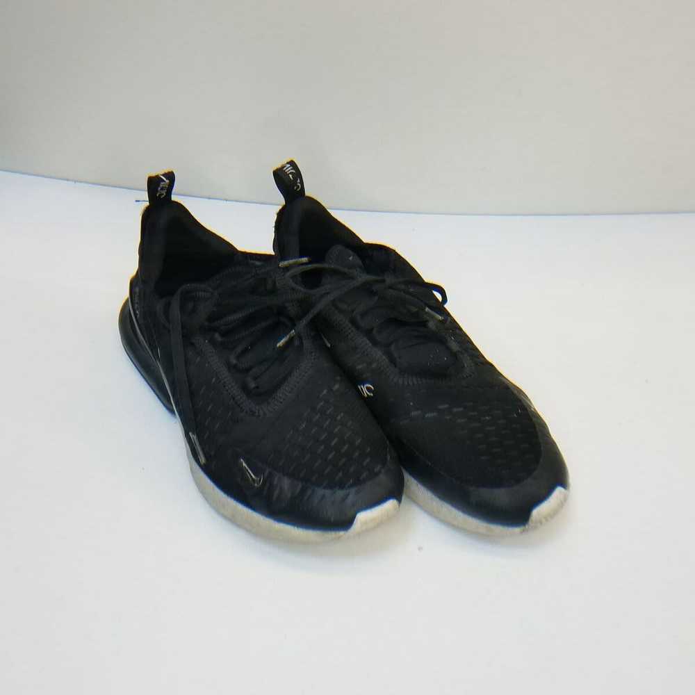 Nike Air Max 270 Black Athletic Shoe Men 6Y - image 4