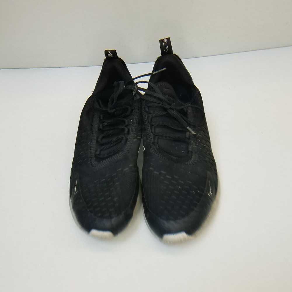 Nike Air Max 270 Black Athletic Shoe Men 6Y - image 5