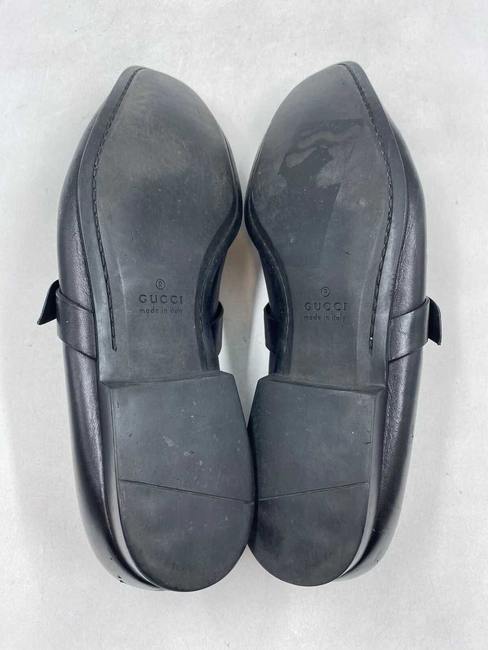 Authentic Gucci Black Loafer Dress Shoe Men 11 - image 9