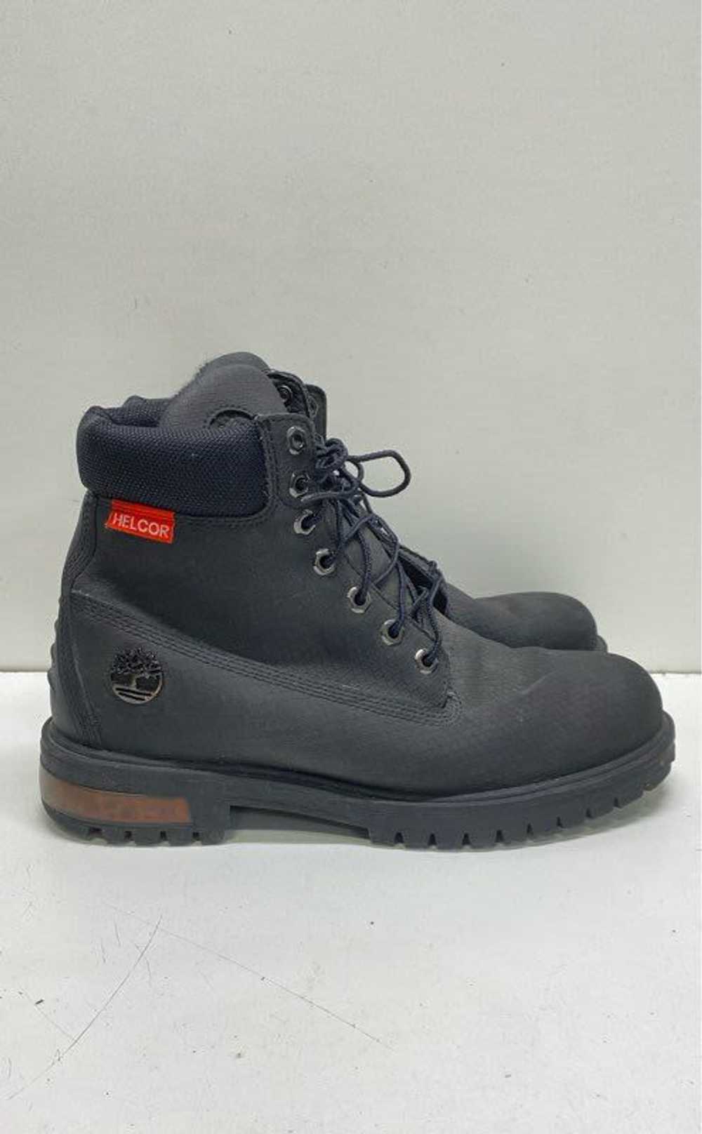 Timberland Helcor Black Leather 6 Inch Work Boots… - image 3