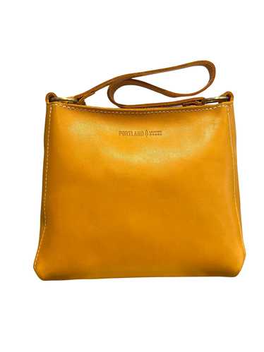 Portland Leather Triangle Shoulder Bag