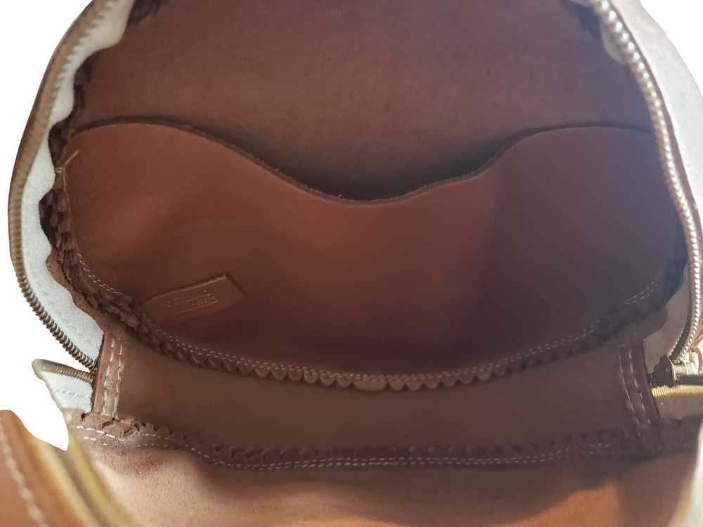Portland Leather 'Almost Perfect' Circle Crossbody - image 4