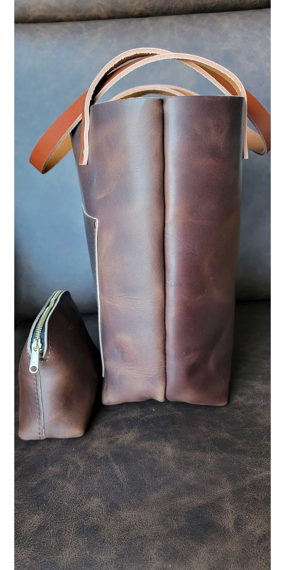 Portland Leather Leather Tote Bag - image 7