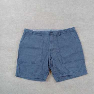 J Brand Oobe Brand Shorts Mens Size 40 Blue Chino 