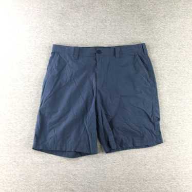 Vintage Columbia Shorts Mens 36 Bermuda Blue Flat… - image 1