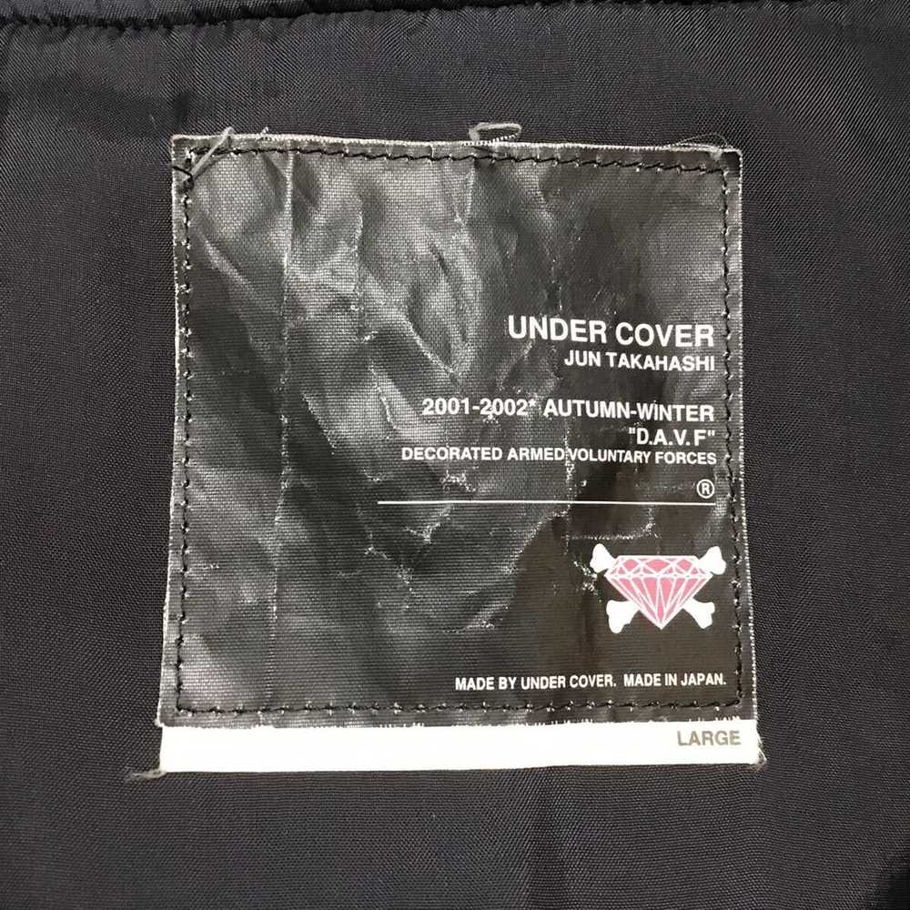 Undercover Undercover 01-02 FW DAVF Varsity Jacket - image 3