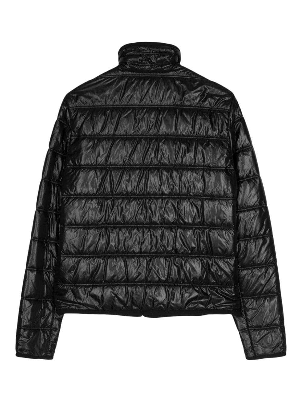 CHANEL Pre-Owned 2000 quilted zip-up jacket - Bla… - image 2