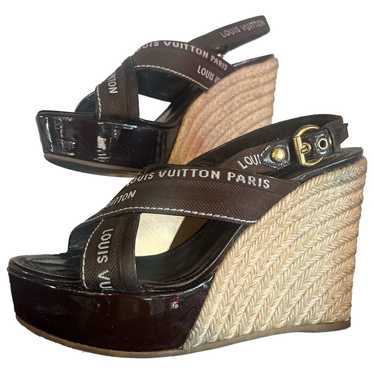 Louis Vuitton Patent leather espadrilles