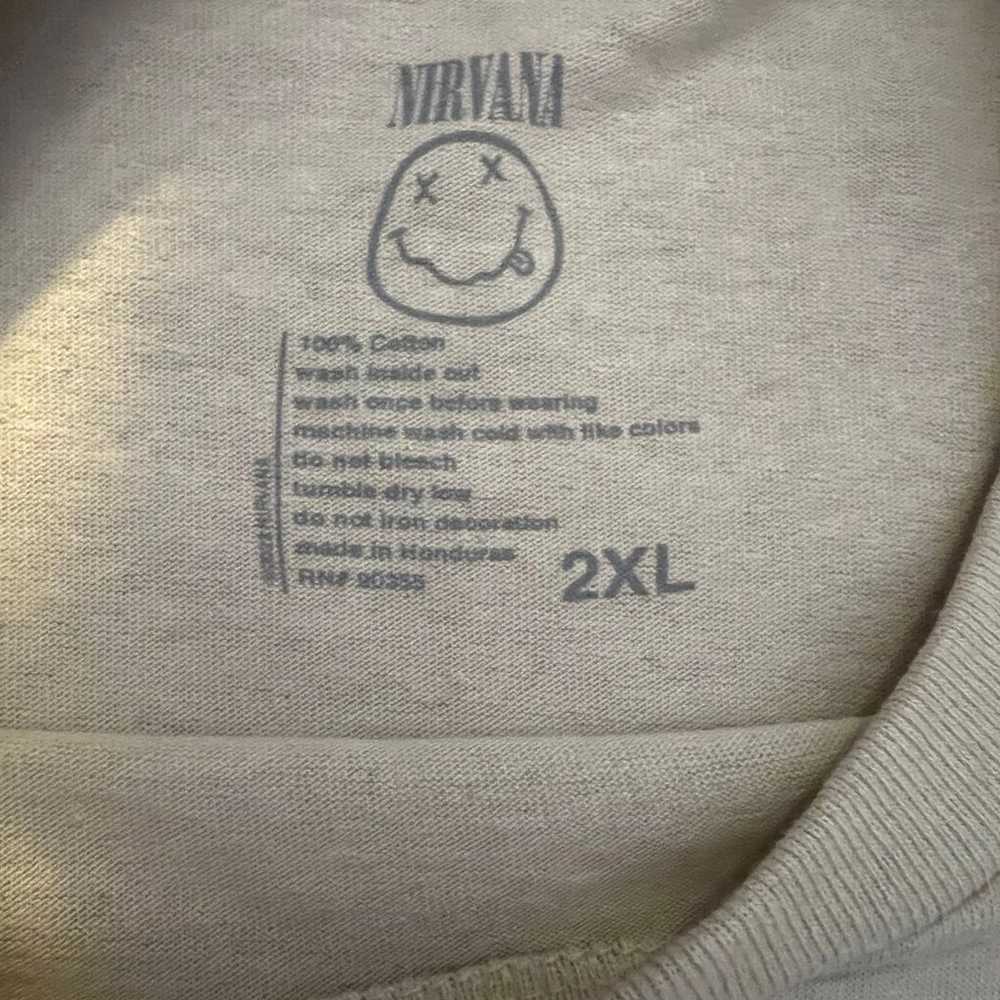 Nirvana Unisex Brand New T-Shirt Never Used Never… - image 2