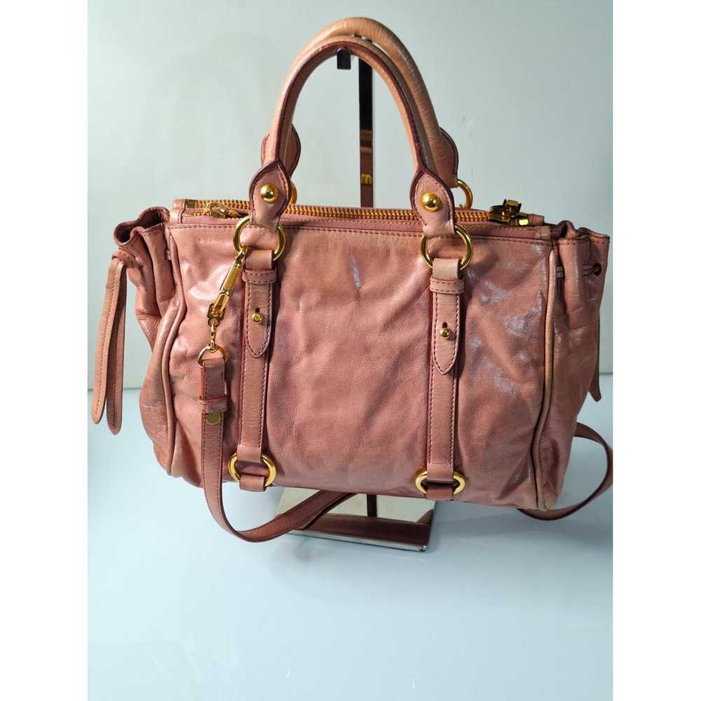 Miu Miu Vitello leather handbag - image 3