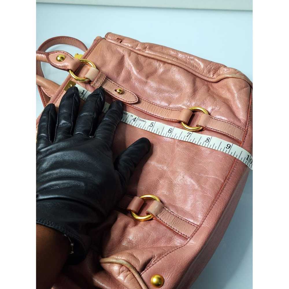 Miu Miu Vitello leather handbag - image 9