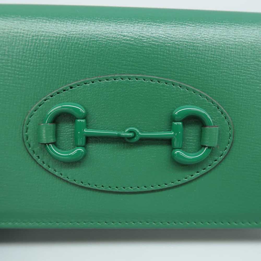 Gucci Horsebit 1955 leather handbag - image 8