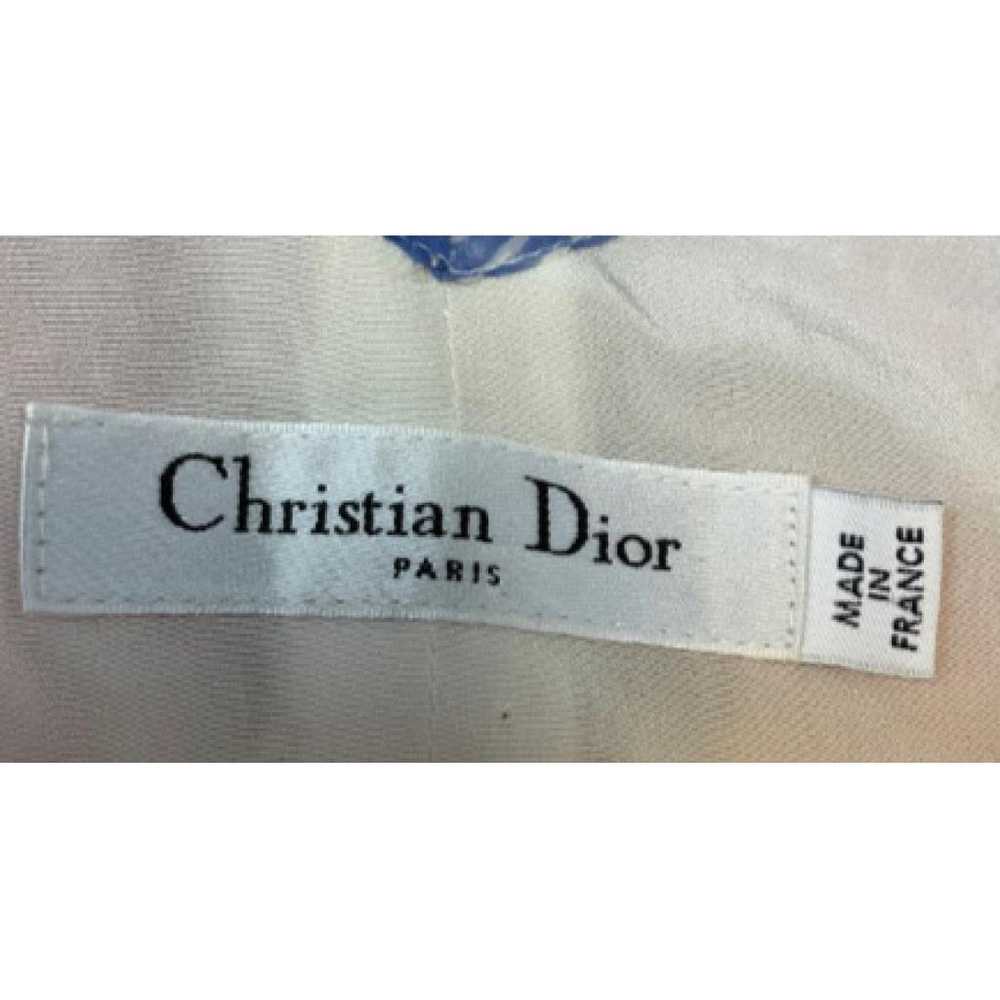 Dior Silk maxi dress - image 4