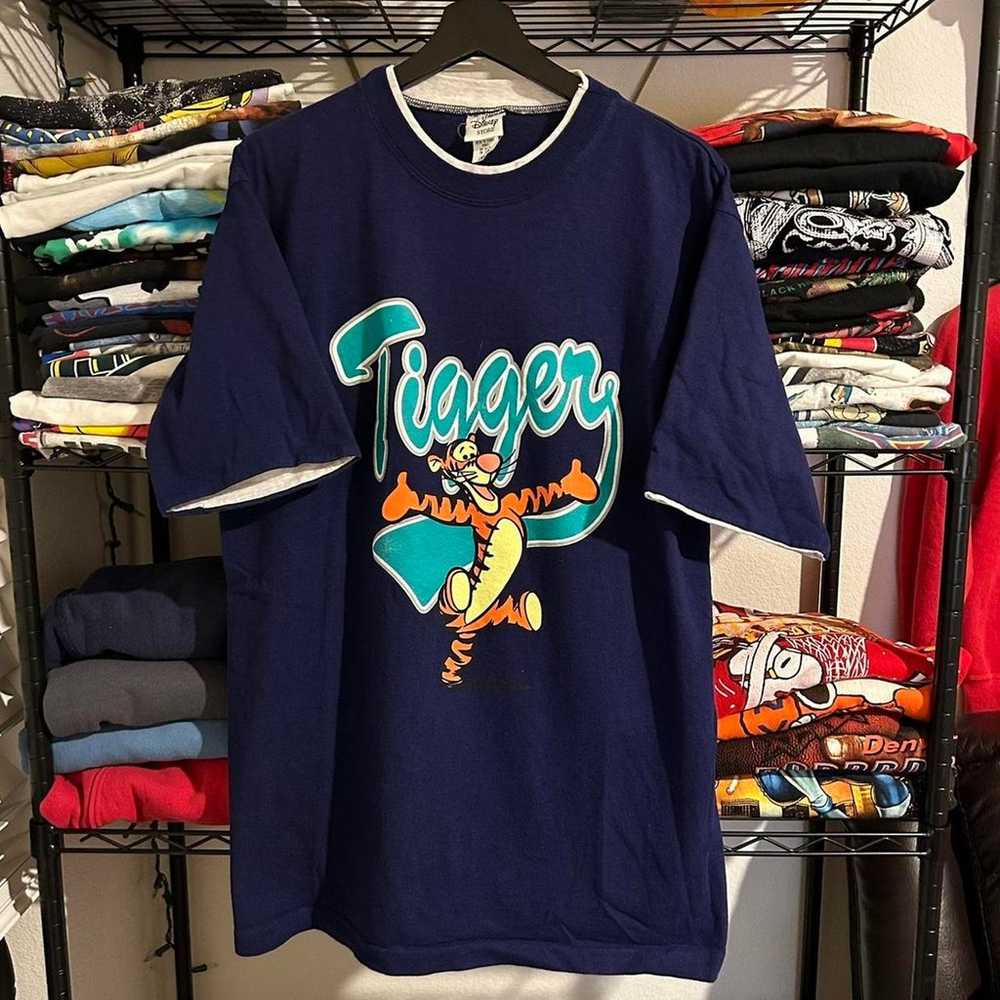 Vintage 1990s tigger t shirt - image 1