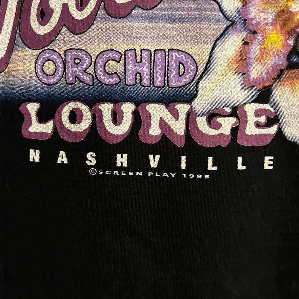 Vintage 1990s nashville lounge t shirt - image 4