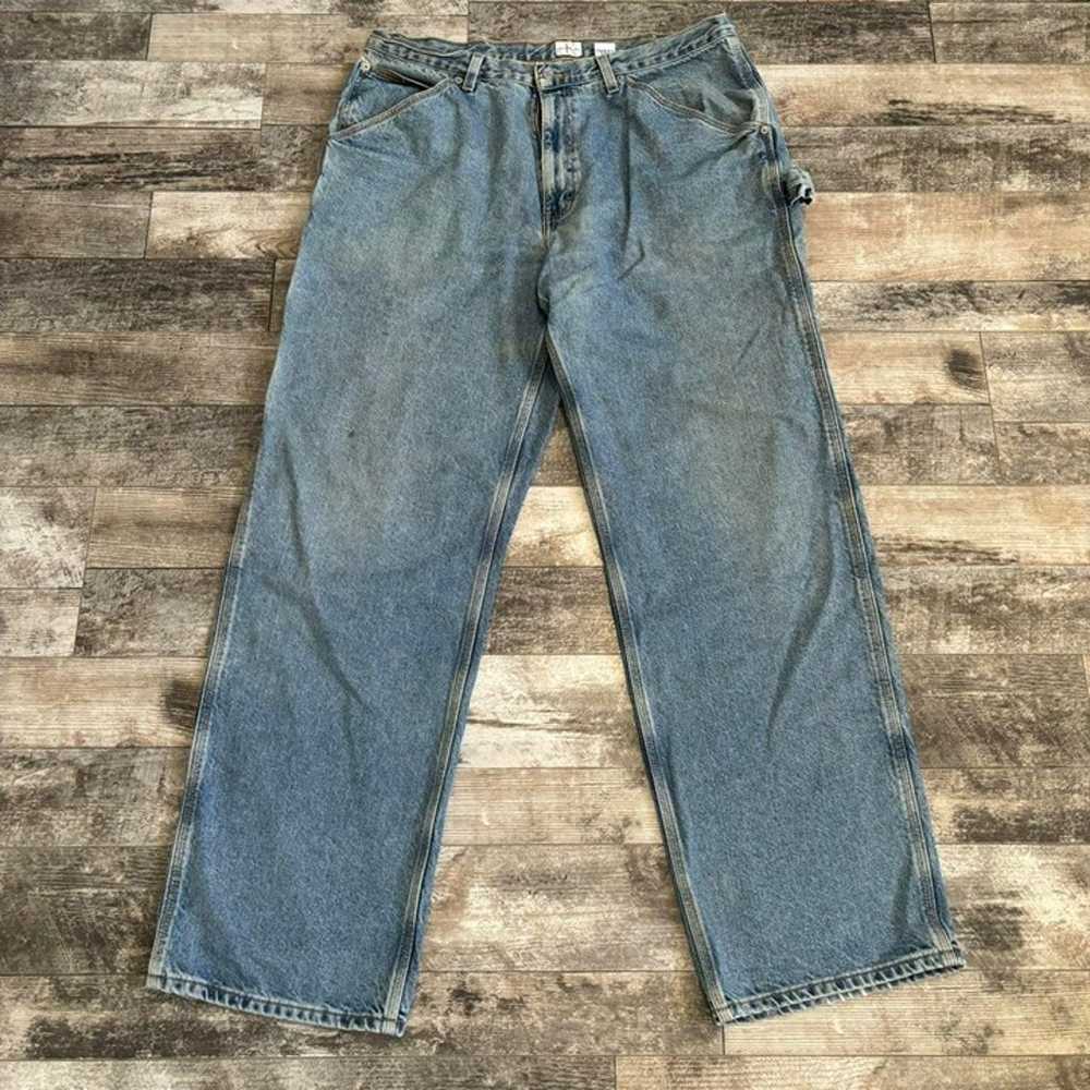 Vintage Y2K Calvin Klein Desert Wash Baggy Carpen… - image 2