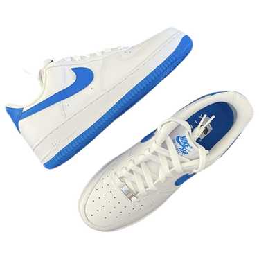 Nike Air Force 1 leather low trainers - image 1