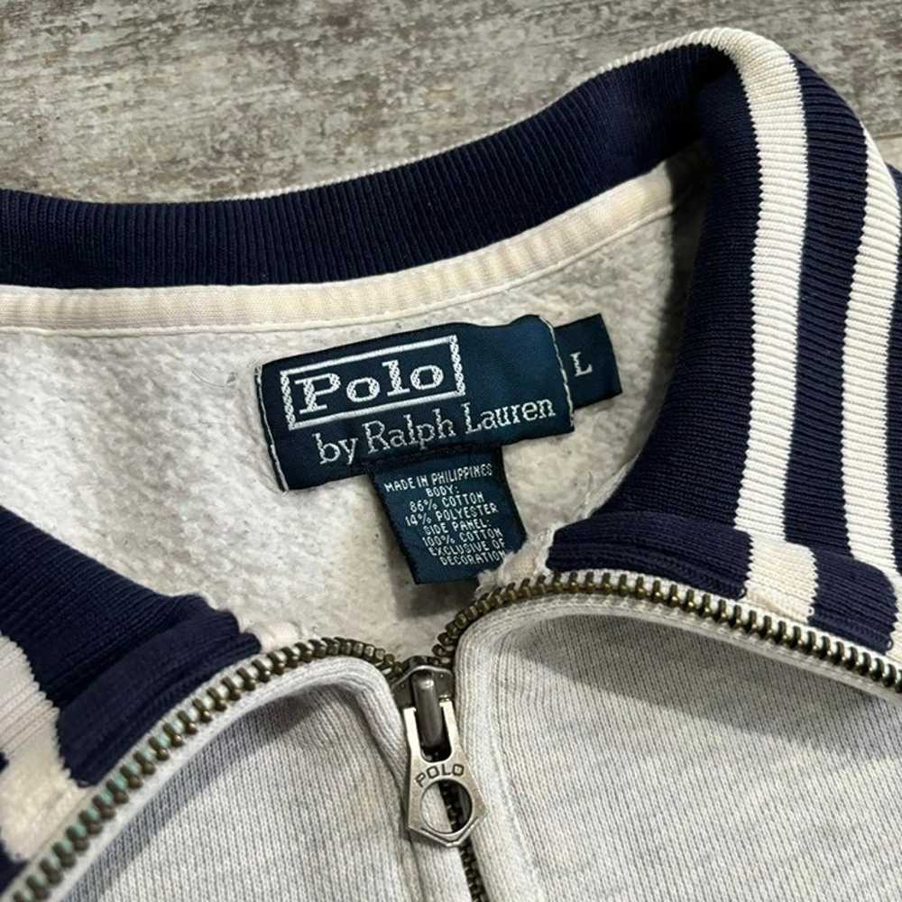 Vintage Y2K Polo Ralph Lauren Sweater P Wing Quar… - image 3