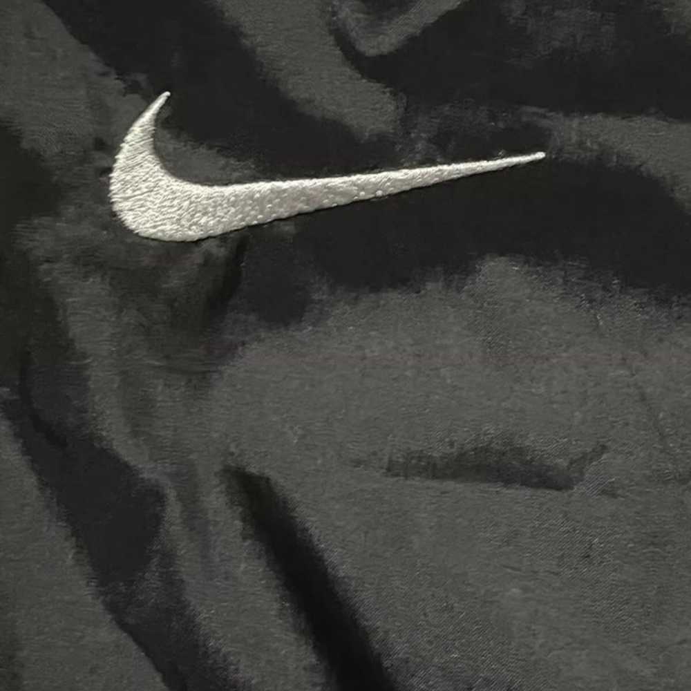 Vintage 90s Nike Mens Large Black Color Snap Butt… - image 5