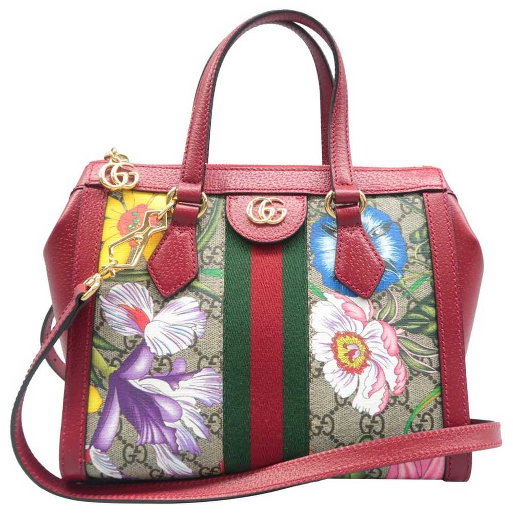 Gucci Ophidia leather satchel - image 1