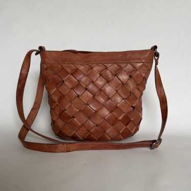 Anthropologie VILENCA HOLLAND Vintage  Brown Baske