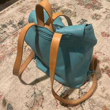 Leather backpack  purse - image 1