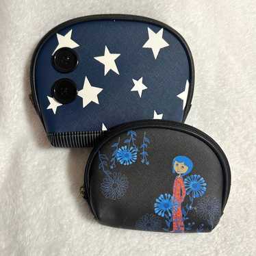 Coraline Loungefly Cosmetic Bag Set (Rare)
