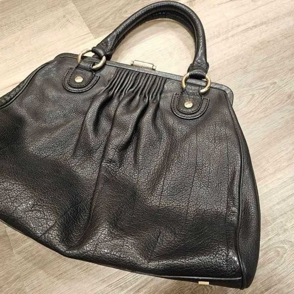 Elliot Lucca Leather Medium Purse Handbag Clutch - image 3