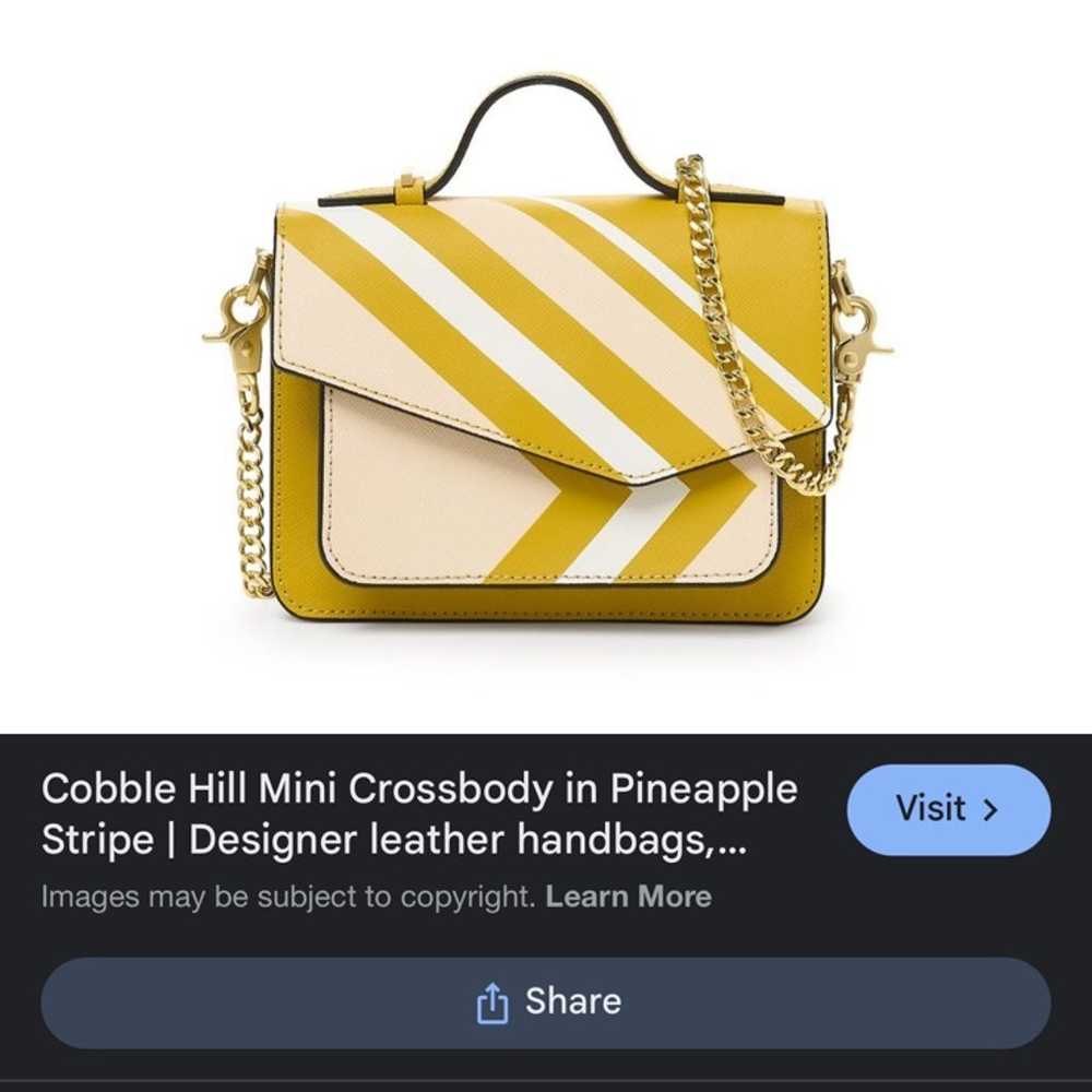 Botkier Cobble Hill Mini Crossbody in Pineapple S… - image 8