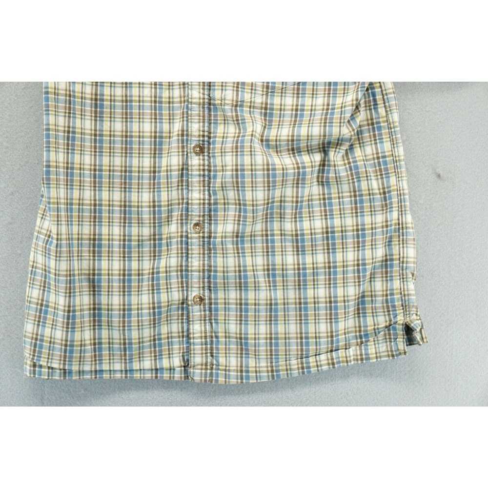 Vintage Columbia Button Up Shirt Mens XL Yellow B… - image 3
