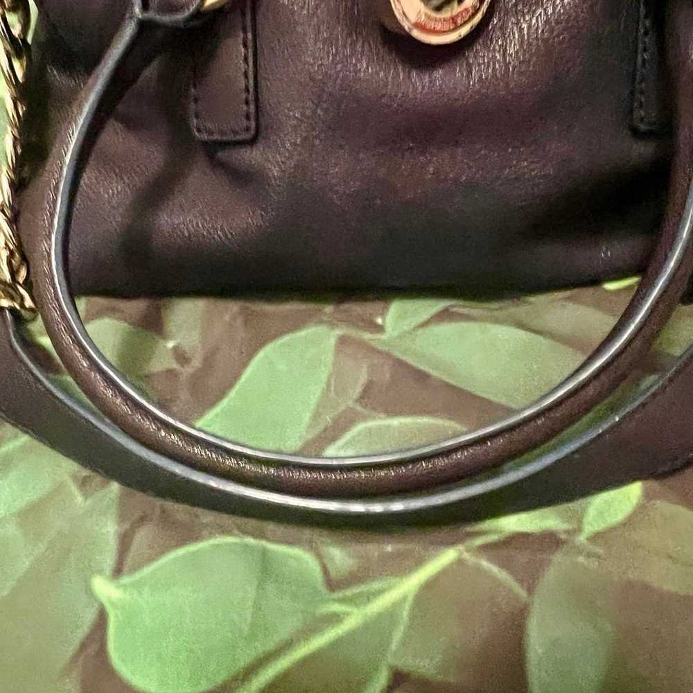 Authentic Michael Kors Hamilton Leather Handbag B… - image 7
