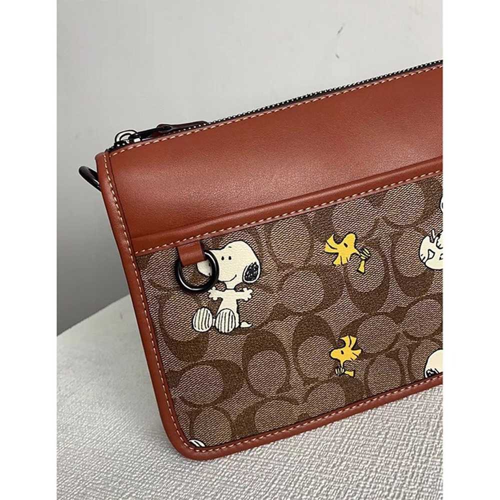 Coach X Peanuts Heritage Convertible Crossbody In… - image 2
