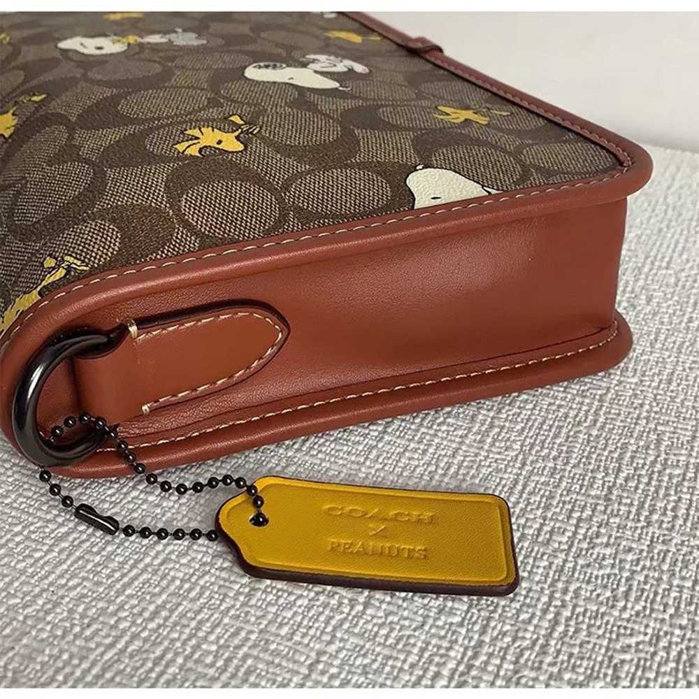 Coach X Peanuts Heritage Convertible Crossbody In… - image 7