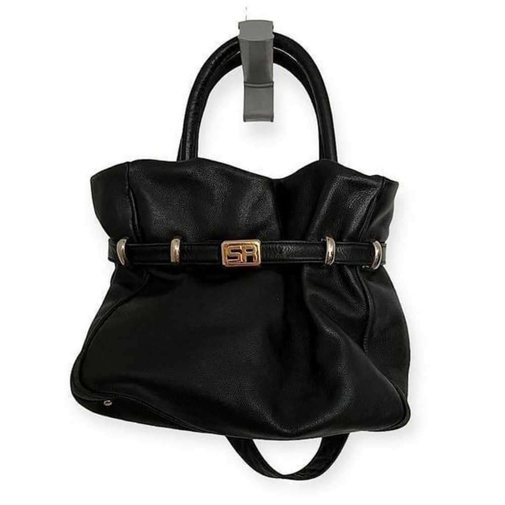 Sonia Rykiel black crossbody bucket bag - image 1