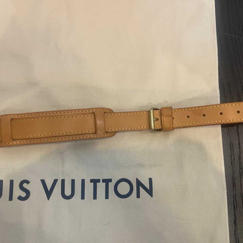 Authentic Louis Vuitton 2-piece Vachetta Leather … - image 5
