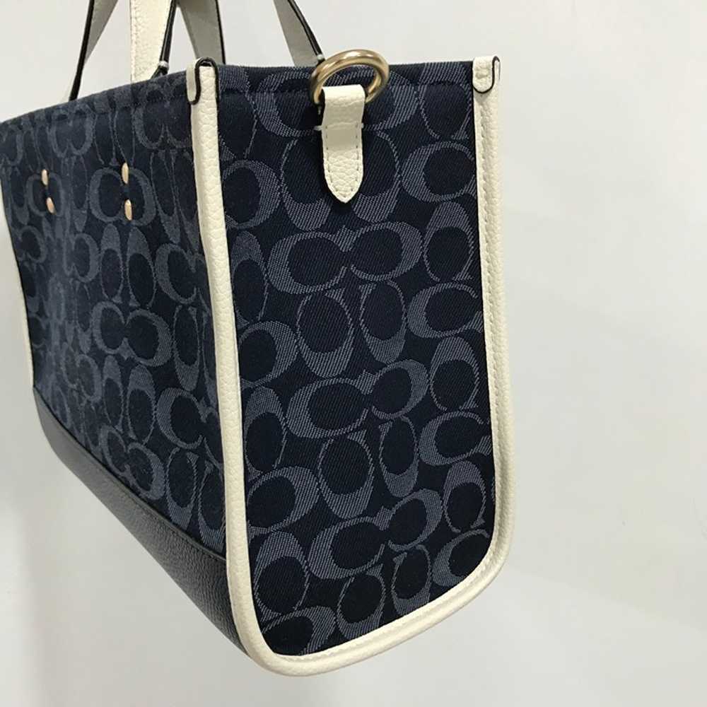 Dempsey Carryall In Signature Jacquard With Coach… - image 3