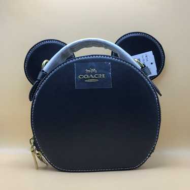 Disney x Coach Mickey Mouse ear bag in smooth lea… - image 1